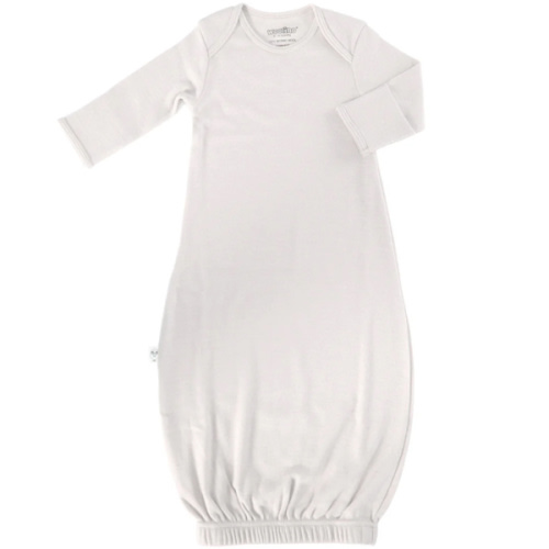 Merino Wool Baby Gown |Natural Merino Wool Baby Sleepwear – Woolino