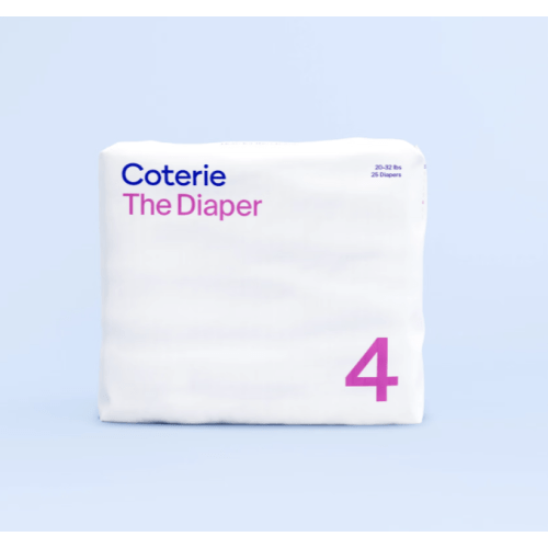 Coterie Ultra Soft Diapers, Monthly Supply - Newborn, 186 Count