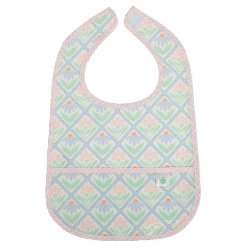 Apple of My Isla Laminated Bibs