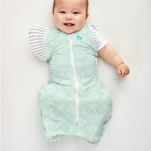 Swaddle Up™ Transition Bag 1.0 TOG Organic Cotton Mint Celestial Dot