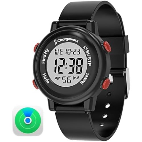 Digital Watch for Kids w/Apple Find My Tracker for Boys & Girls Ages 4-12