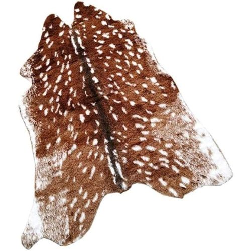 Faux Fur Deer Hide Rug
