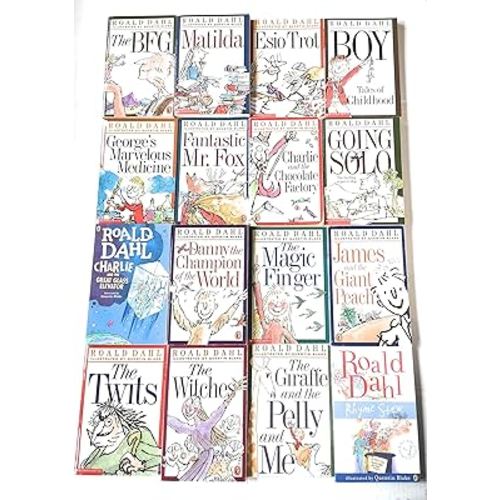 Roald Dahl 16 Book Slipcase Collection