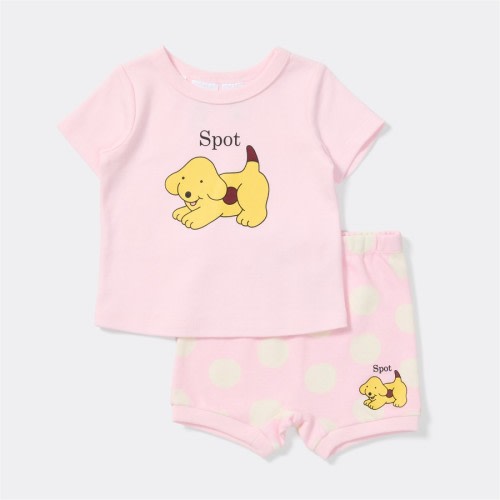Spot the Dog Baby Print Pyjama Set - Light Pink - Size 00