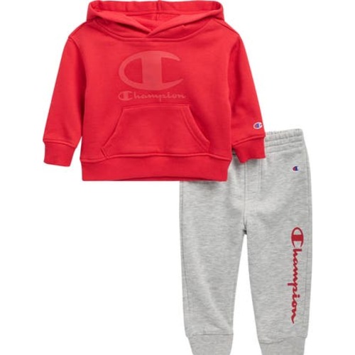 Logo Pullover Hoodie & Joggers Set