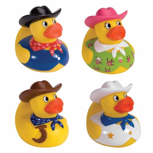 Rubber Duck Cowboy - Toy Joy