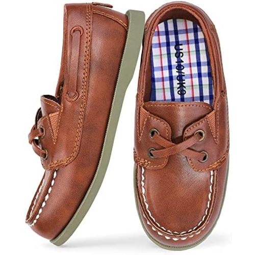 7 Toddler (2-3Y) HOMEHOT Boys Dress Shoes Casual School Shoes Slip on Boys Loafers (Toddler/Little Kid/Big Kid)