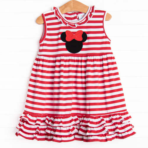 Miss Mouse Dress, Red – Stitchy Fish