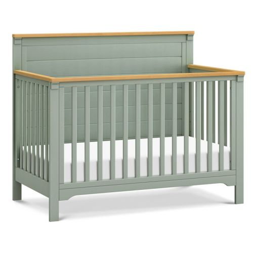 daVinci Shea 4-in-1 Convertible Crib - Light Sage and Honey