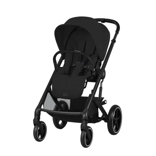 Cybex Balios S Lux Stroller, Moon Black, Black Frame, 2025