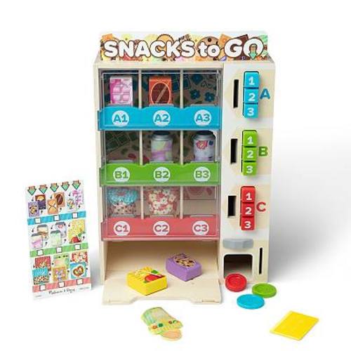 Melissa & Doug Sort, Stock, Select Wooden Vending Machine Play Set