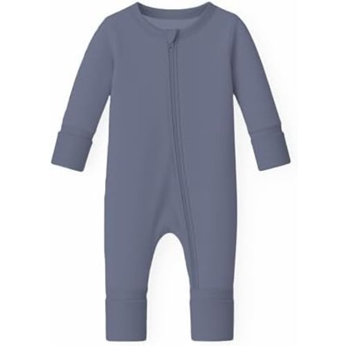 ITSY BITSY BOUTIQUE Viscose Bamboo Baby Pajamas - Boys and Girls Footie Sleeper Convertible 2-Way Zipper Sleeper