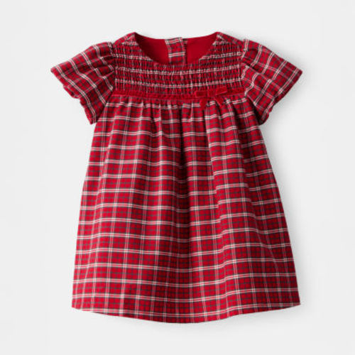 Carter's Baby Girls Long Sleeve Fitted A-Line Dress