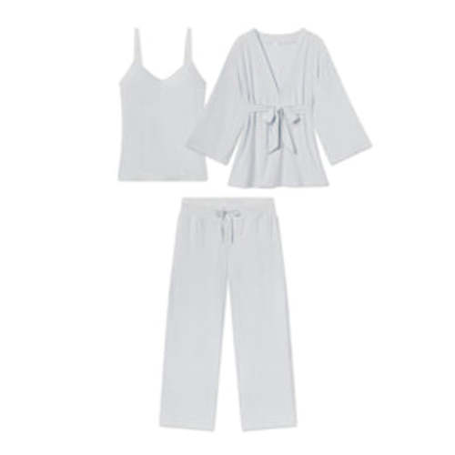 LAKE | Women | DreamModal Pajamas | Fog Maternity Kimono Bundle