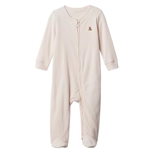 GAP Baby Girls' Two Way Zip Footed One-piece Outfit