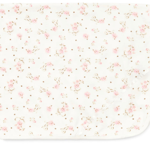 Vintage Rose Receiving Blanket