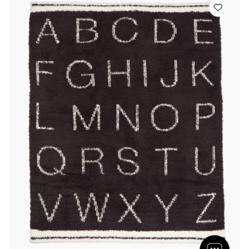 Barefoot Dreams Cozychic Alphabet Stroller Blanket | Saks Fifth Avenue