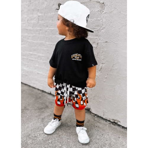 Heater Flame Shorts Checkers