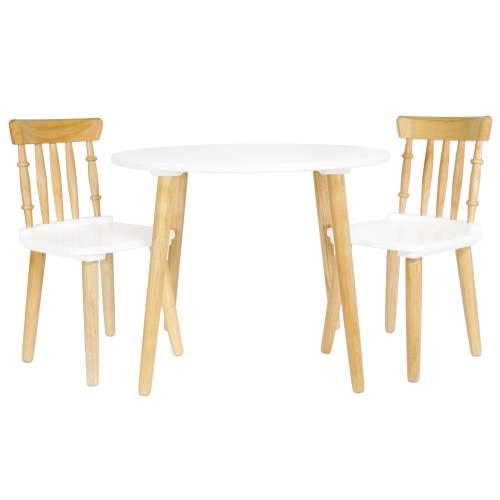 Children's Wooden Table & Chairs