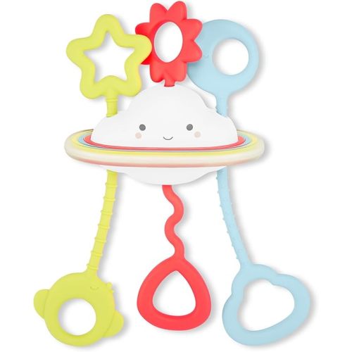 Skip Hop Baby Sensory Toy Pull & Play Silver Lining Cloud Age 6m+