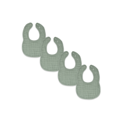 Muslin Bibs - Pack of 4, One Size- Only a few left