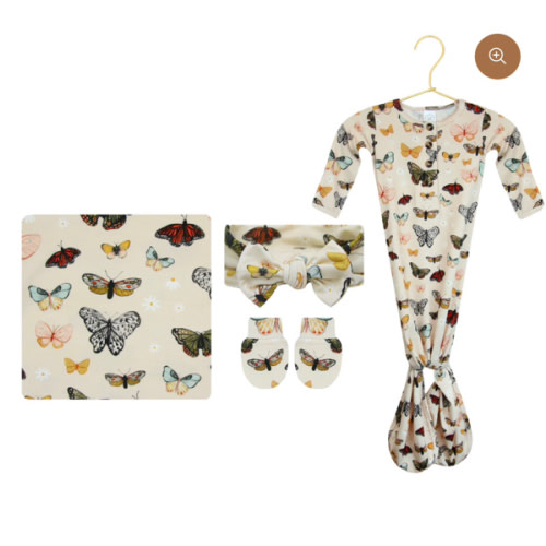 Amelia Newborn Headband Bundle (Gown)