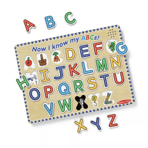 Melissa & Doug Alphabet Sound Puzzle, 26 Pieces