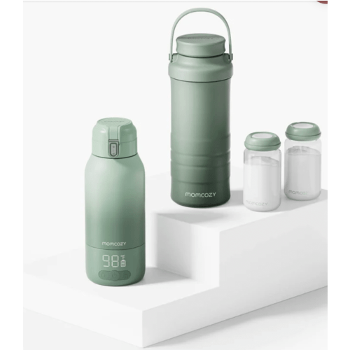 On-the-Go Bundle: Portable Baby Bottle Warmer + 22oz Baby Bottle Cooler