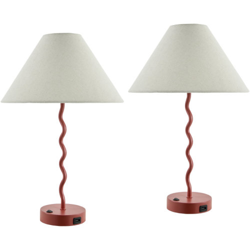 Ivy Bronx Pruter Table Lamp Set & Reviews | Wayfair