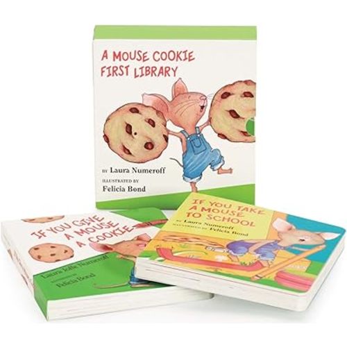 A Mouse Cookie First Library (If You Give...) Paperback – Illustrated, April 24, 2007
