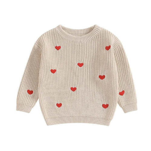Tiny Hearts Knit Sweater