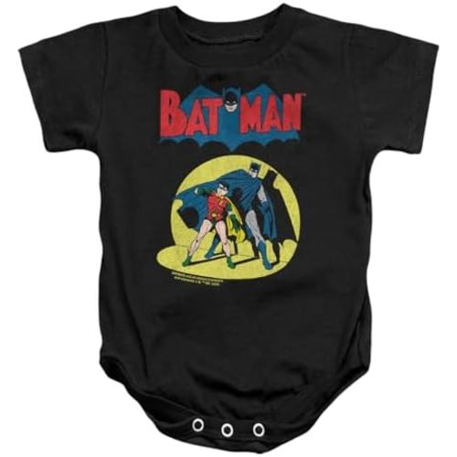 Popfunk Batman Batman and Robin Spotlight Unisex Infant Snap Suit for Baby