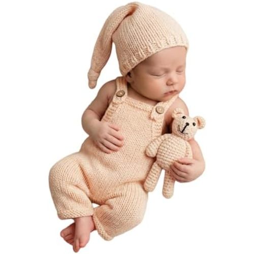 Newborn Photoshoot Outfits Crochet Bear Outfits