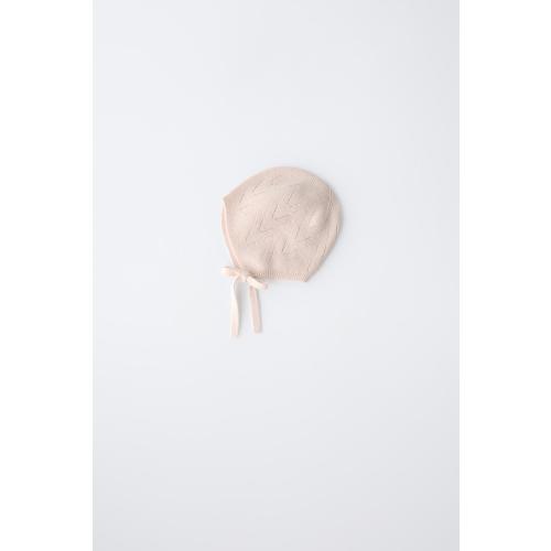 COTTON WOOL BLEND BONNET - Light beige | ZARA United States