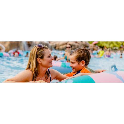 Day at Blizzard Beach or Typhoon Lagoon