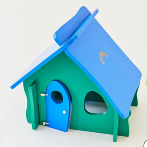 Sarah's Silks Wooden Fairy Cottage