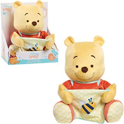 Disney Baby Hide-and-Seek Winnie The Pooh Interactive Plush, Kids Toys for Ages 09 Month by Just Play