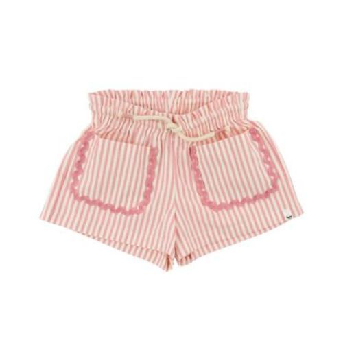 Girls' Cabana RicRac Libby Pocket Short - Pink, 6-12m