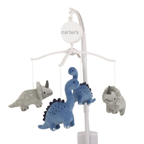 Carter's® NoJo Carter's Dino Adventure Gray and Blue Musical Mobile & Reviews | Wayfair