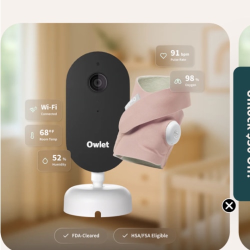 Owlet Dream Duo – FDA-Cleared, All-In-One Smart Baby Monitoring System – Owlet US