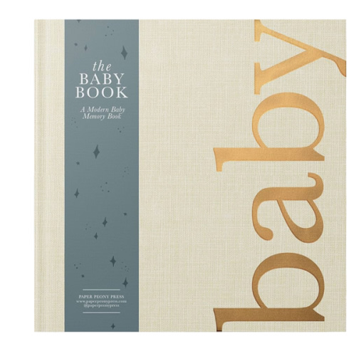 The Baby Memory Book: Beautiful Modern Baby Book and Scrapbook for Baby's First Years to Track Special Moments, Milestones and Growth from Pregnancy to First 5 Years