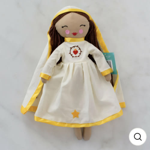 Our Lady of Fatima Rag Doll