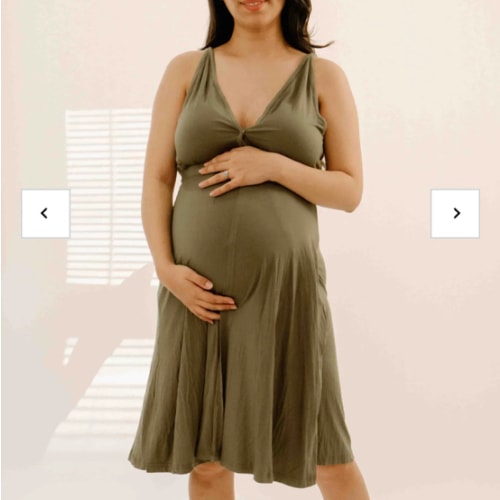 Juliet Labor & Postpartum Gown in Sage-Limited Time – Lila