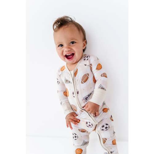 Game Day Gingham Convertible Footies
