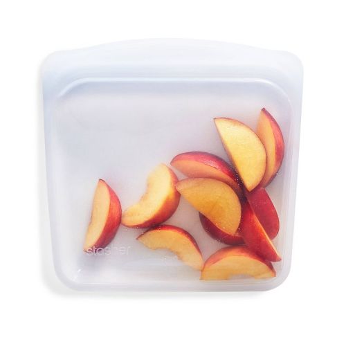 stasher Premium Silicone Reusable Food Storage Sandwich Bag - Mystery Color: Microwave-Safe, Heat-Resistant, BPA-Free