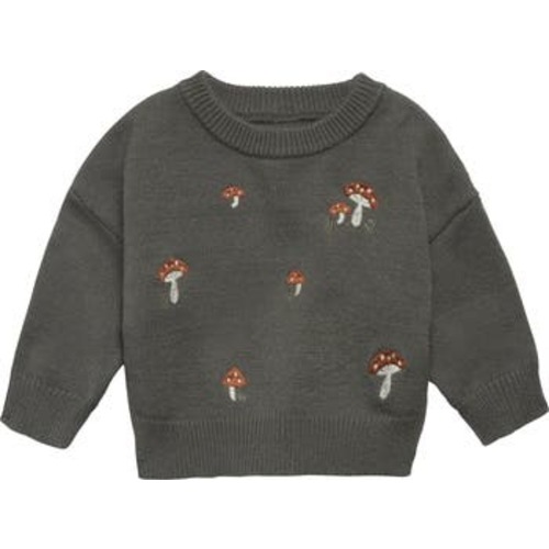 Embroidered Sweater, 3-6M