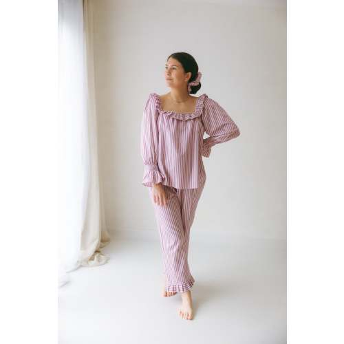 Cotton Lounge Trousers | Pregnancy & Postpartum Sleepwear | Mirukī