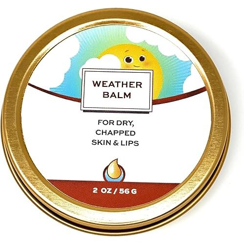 Punkin Butt Baby Weather Balm | Soothes and Protects Chapped Face Skin and Lips | Soft Vanilla Scent | 2 oz