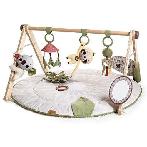 Tiny Love Boho Chic Gymini with Mirror and Detachable Toys, Developmental Gym and Playmat for Babies, Newborns, and Infants