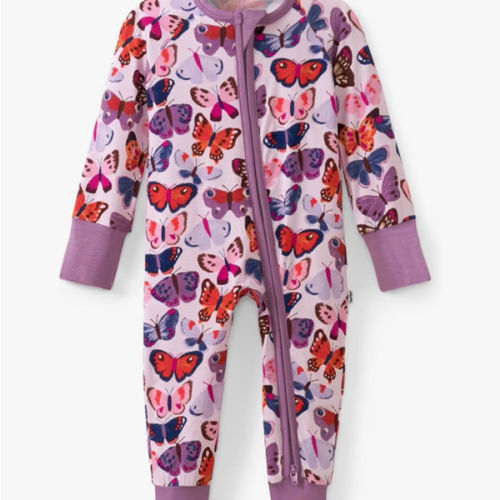 Little Sleepies Pajamas for Baby Boys & Girls, Viscose from Bamboo Baby Pajamas, Sleepers, 2-Way Zipper PJs